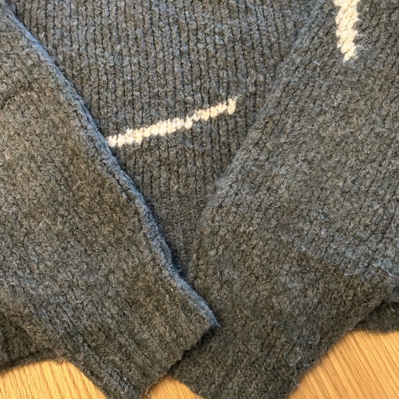 Paloma Wool Cozy Gray Blue Sweater - Picture 7 of 7